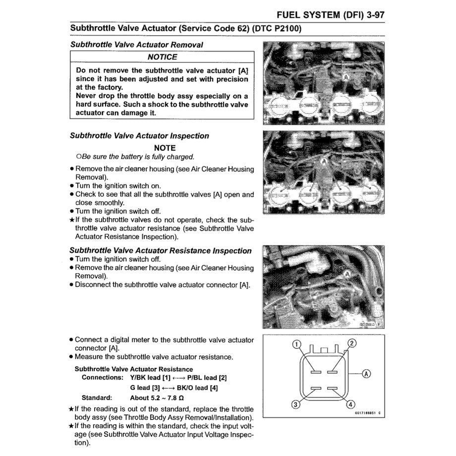KAWASAKI Z900 ABS 2017+ Full Manual Set – Repair & Maintenance Manual and Spare Parts Catalog and User Handbook