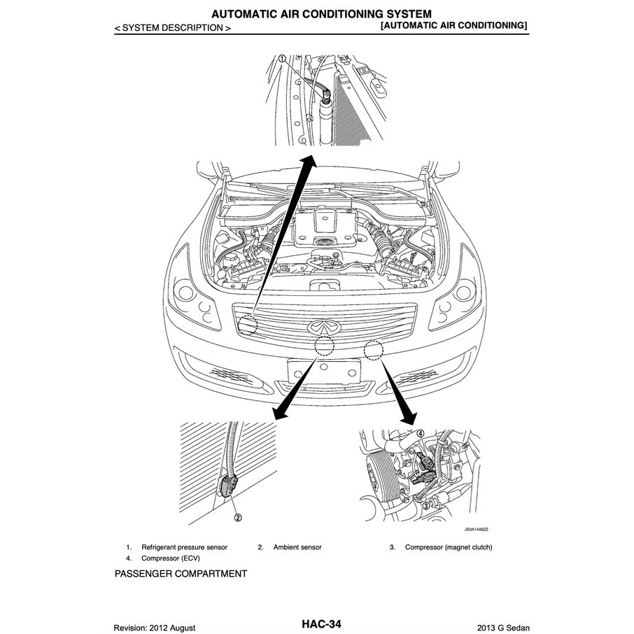 INFINITI G37 2007-2015 Full Manual Set – Repair & Maintenance Manual