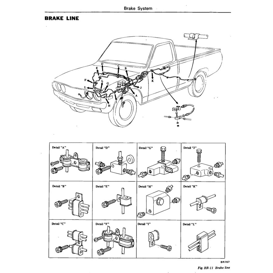 DATSUN PICKUP 620 1972-1979 Full Manual Set – Repair & Maintenance Manual