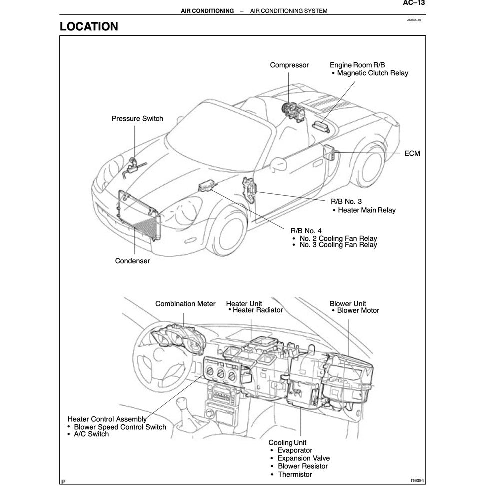 TOYOTA MR-2 SW30 - SPYDER 2000-2007 Full Manual Set – Repair & Maintenance Manual