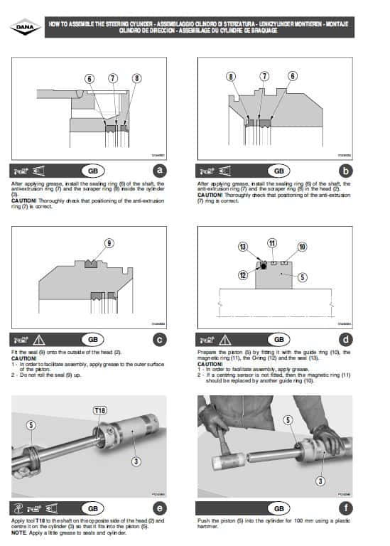 Manitou MHT-X 780 T-E3, MHT-X 860 LT-E3, MHT-X 950 LT-E3 Telehandler Repair Manual