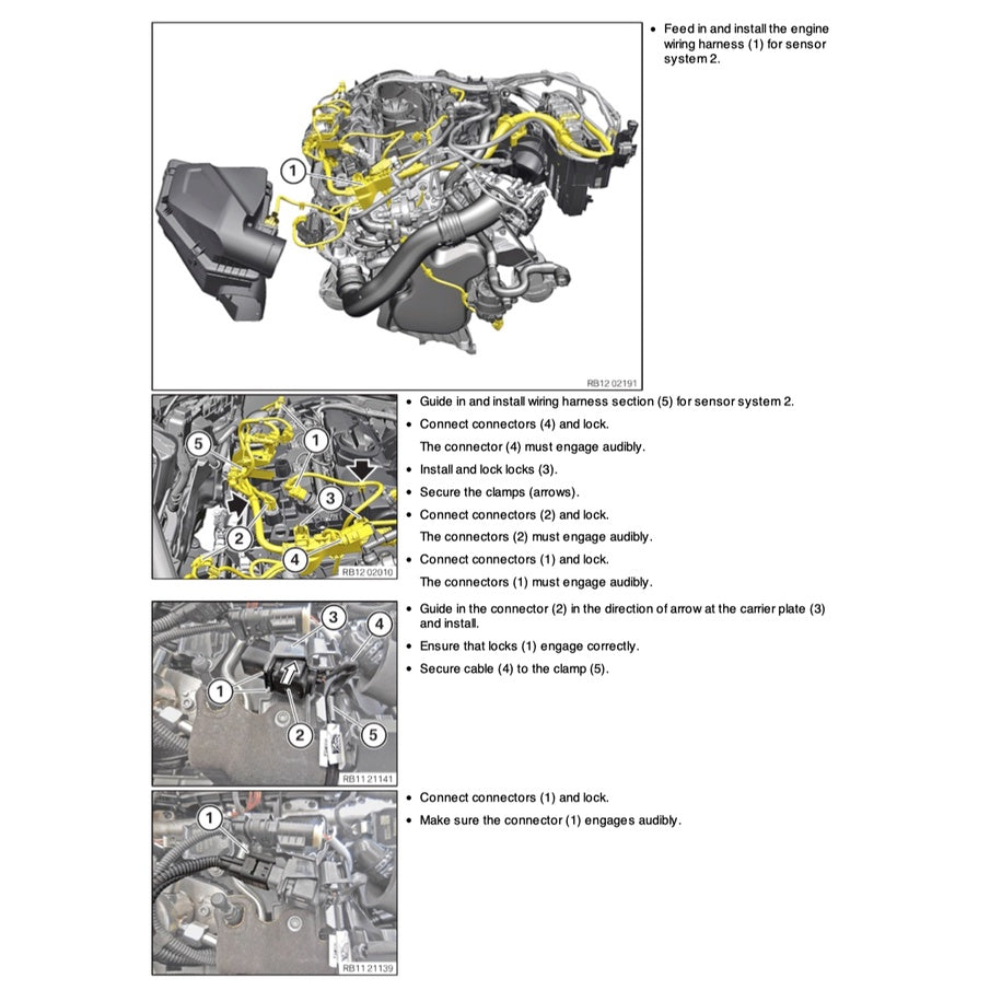 BMW 3 SERIES G20 320i / M340i 2019-2023 Full Manual Set – Repair & Maintenance Manual