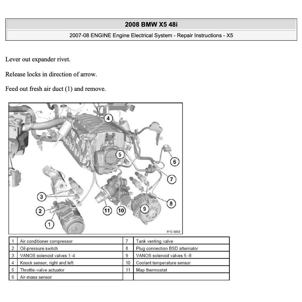 BMW X5 E70 2006-2012 Full Manual Set – Repair & Maintenance Manual