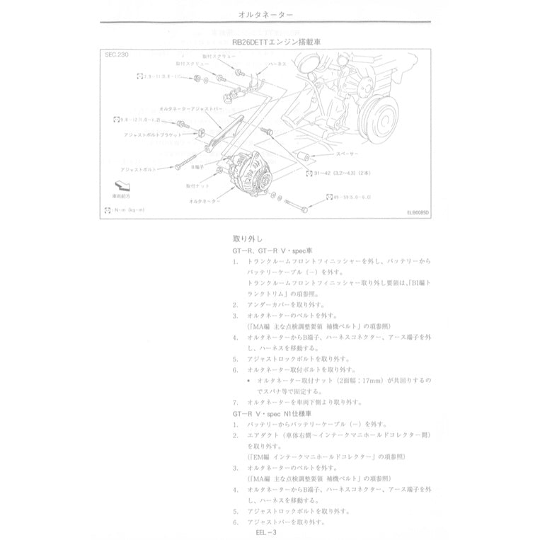 NISSAN SKYLINE GT-R R33 1995-1998 Full Manual Set – Repair & Maintenance Manual
