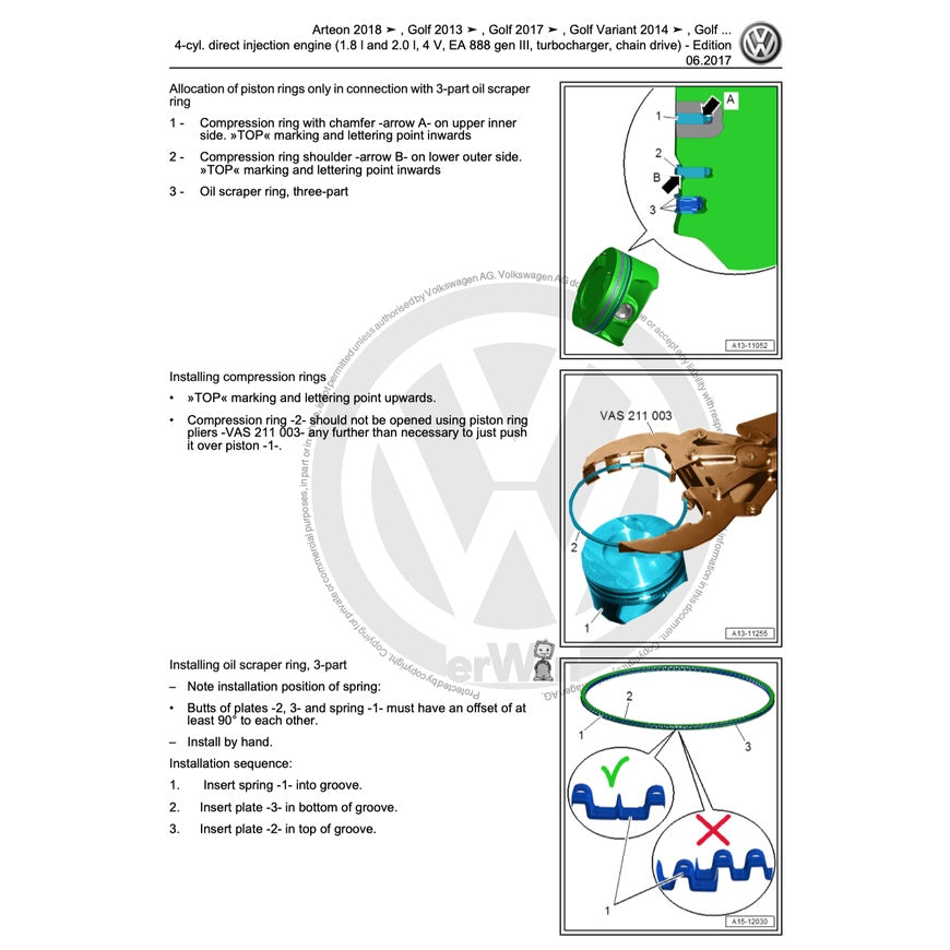 VW TIGUAN II AD/BW 2016+ Full Manual Set – Repair & Maintenance Manual