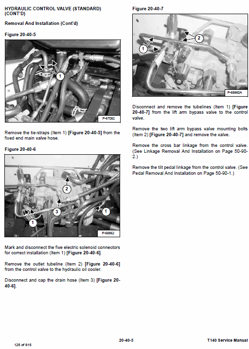 Bobcat T140 Compact Loader Service Manual Workshop Guide