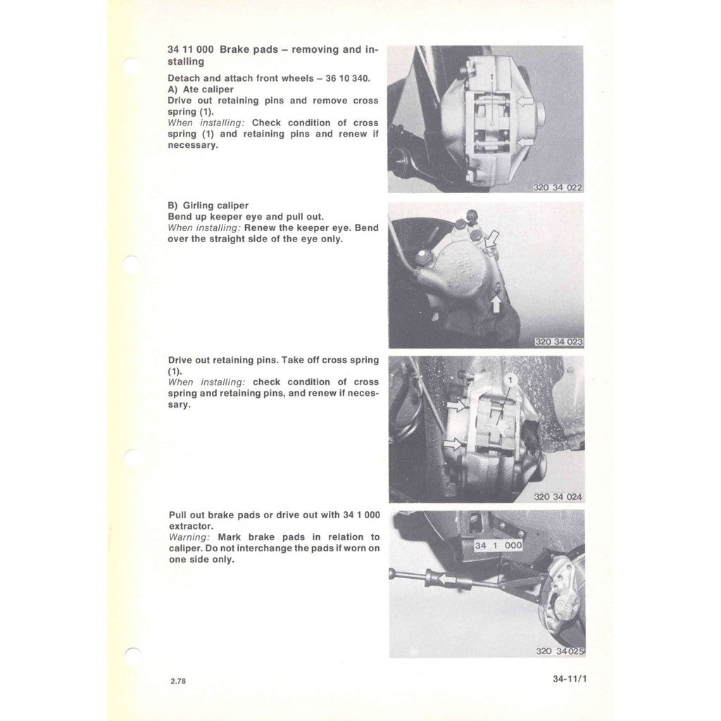 BMW 320 323i (E21)1975-1983 Workshop Repair Manual