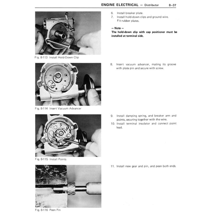 TOYOTA ENGINE 20R Workshop Repair Manual