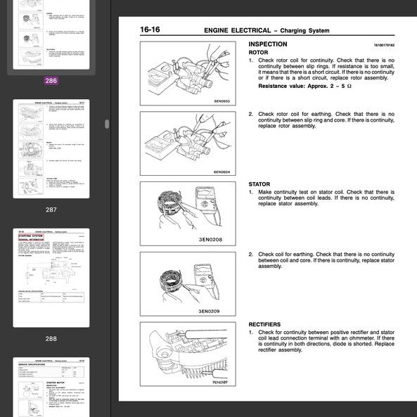 MITSUBISHI PAJERO III V60 1999-2006 Full Manual Set – Repair & Maintenance Manual