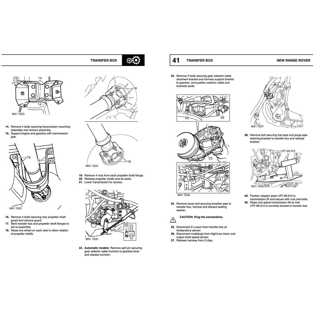 RANGE ROVER LP P38/A 1994-2002 Full Manual Set – Repair & Maintenance Manual and ELECTRICAL TROUBLESHOOTING MANUAL