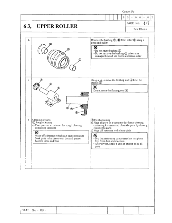 Linkbelt 2800Q, 2800Q2, 3400Q, 3400Q2 Quantum Excavator Service Repair Manual Workshop Guide