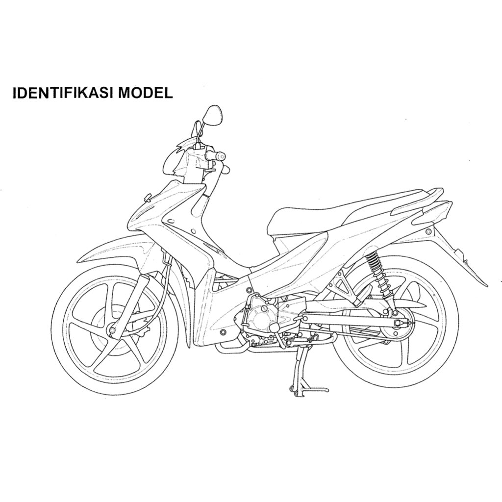 HONDA WAVE 110 Workshop Repair Manual / BUKU PEDOMAN REPARASI