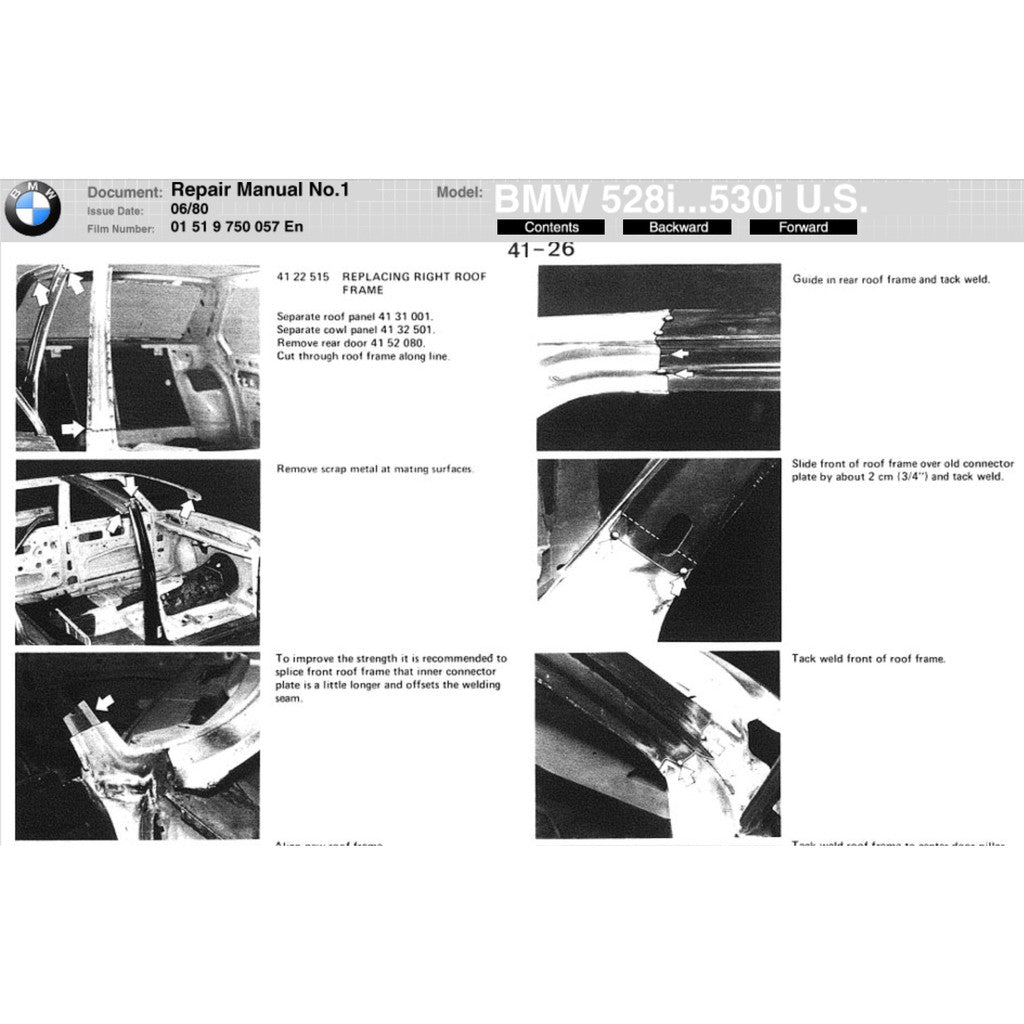 BMW 5 SERIES E28 1982-1988 Full Manual Set – Repair & Maintenance Manual
