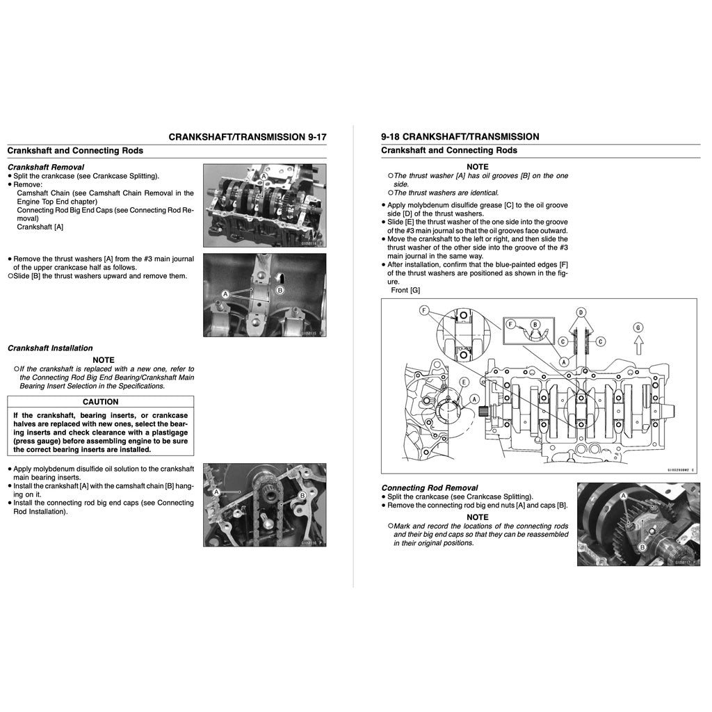 KAWASAKI ZX-6R 2009-2012 Full Manual Set – Repair & Maintenance Manual and User Handbook