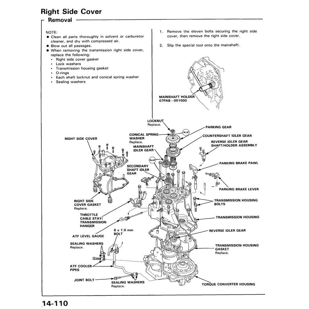 HONDA ACCORD 5 CD 1993-1997 Full Manual Set – Repair & Maintenance Manual