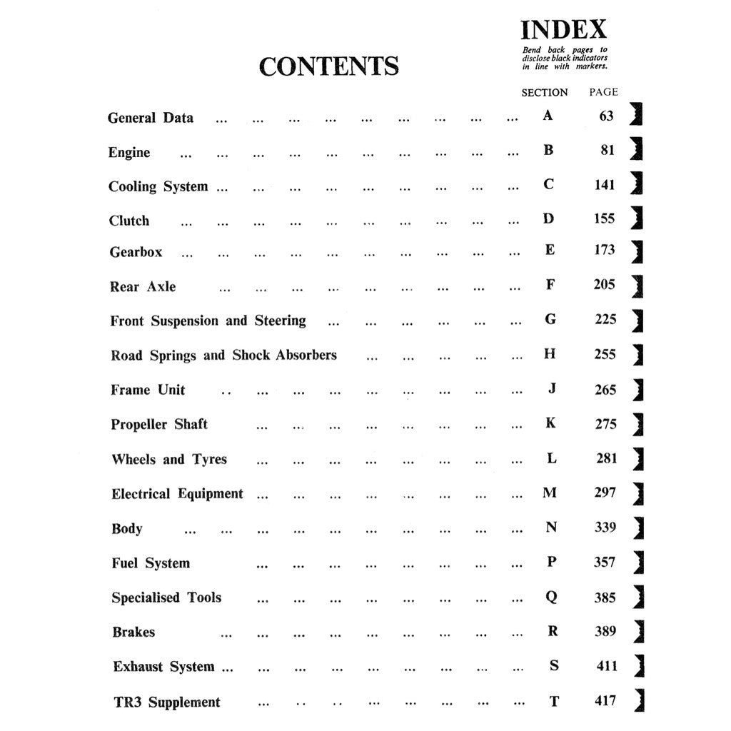 [CLASSIC] TRIUMPH TR 2/3/3A 1953-1962 Full Manual Set – Repair & Maintenance Manual