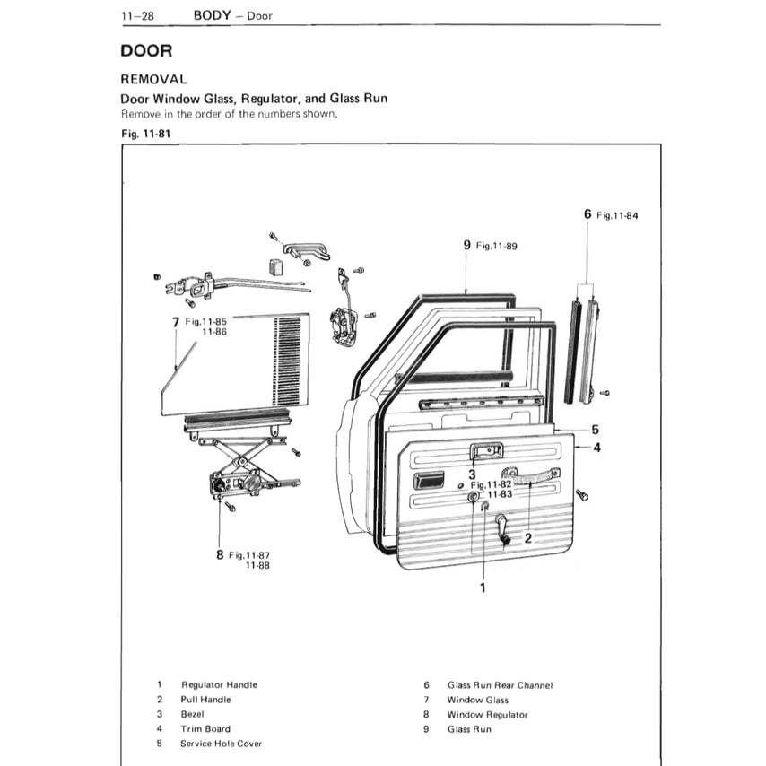 TOYOTA LAND CRUISER J40 1960-1984 Full Manual Set – Repair & Maintenance Manual