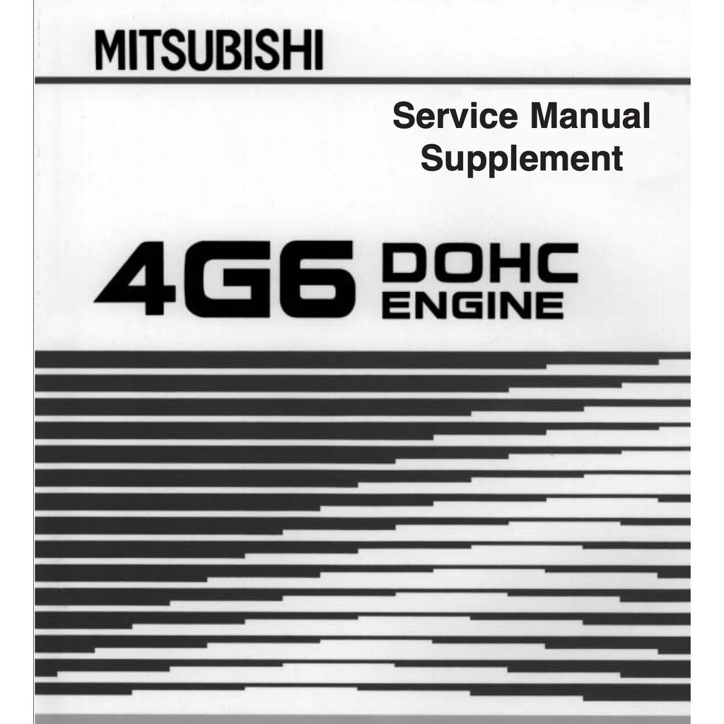 MITSUBISHI LANCER EVO 3,4,5,6,7,8,9,10 1995-2007 Full Manual Set – Repair & Maintenance Manual