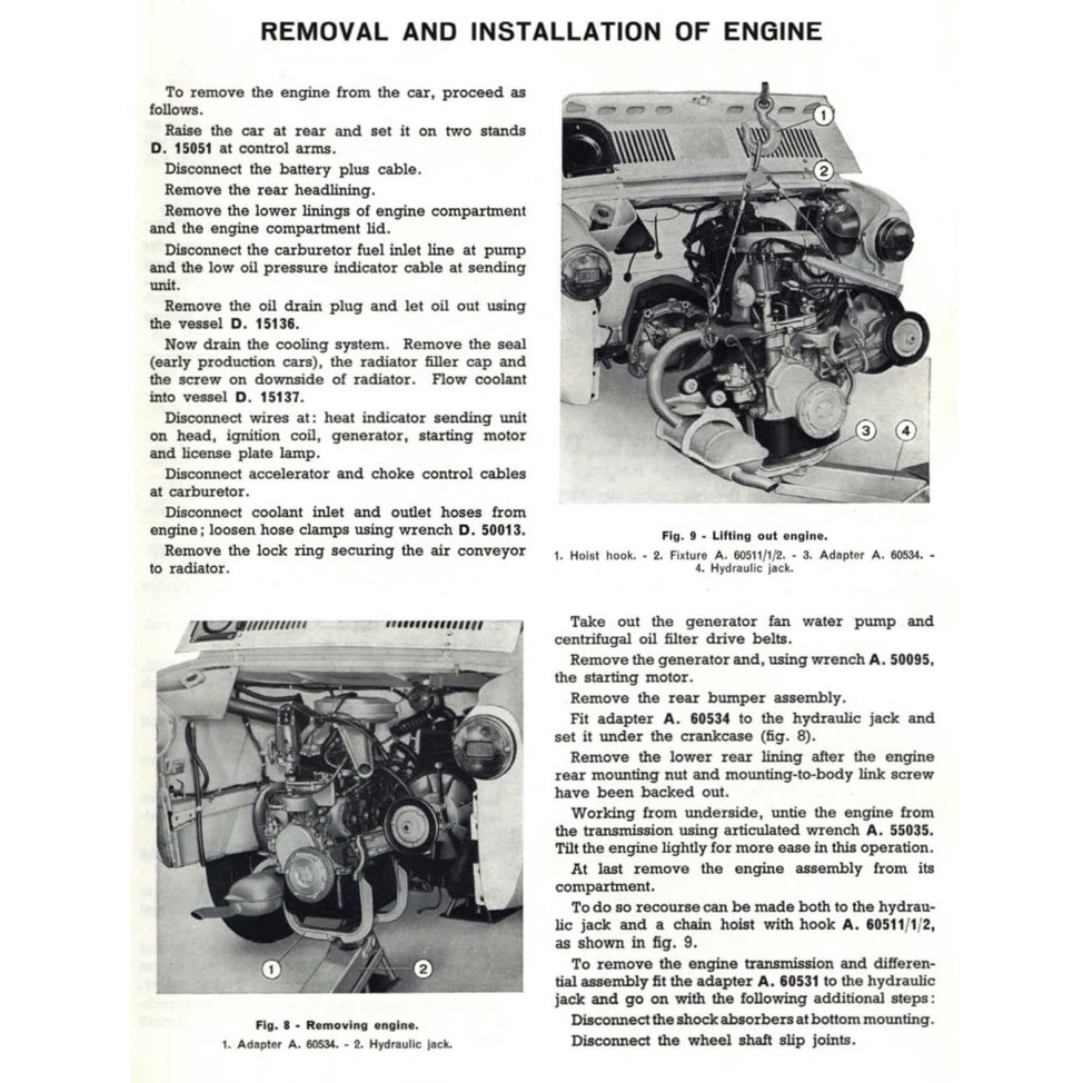 FIAT 850 100 B/C/G 1964-1973 Full Manual Set – Repair & Maintenance Manual and User Handbook