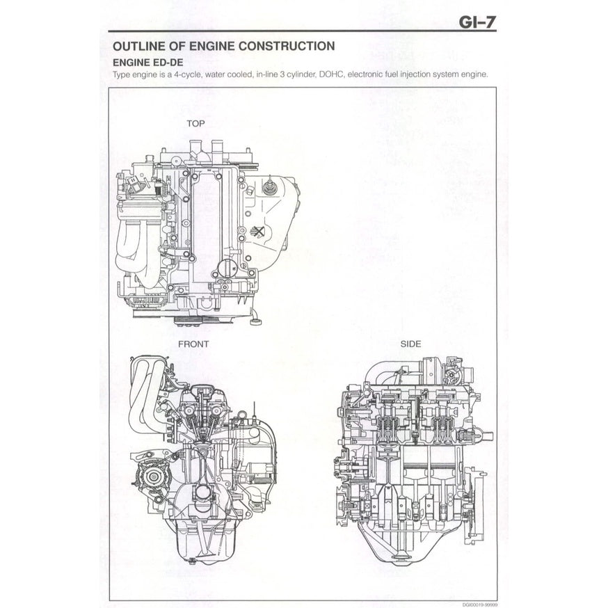 PERODUA KANCIL MK2 2002-2009 Full Manual Set – Repair & Maintenance Manual