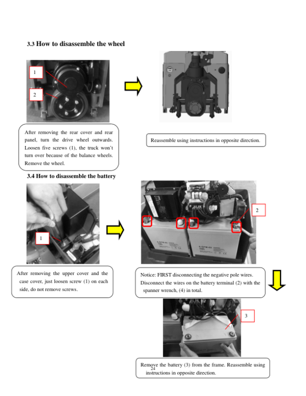 Utilev UT 1.5 WE Pallet Truck A956 Series Repair Manual Workshop Guide