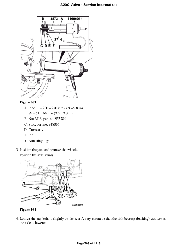Volvo A20C Articulated Dump Truck Repair Service Manual Workshop Guide