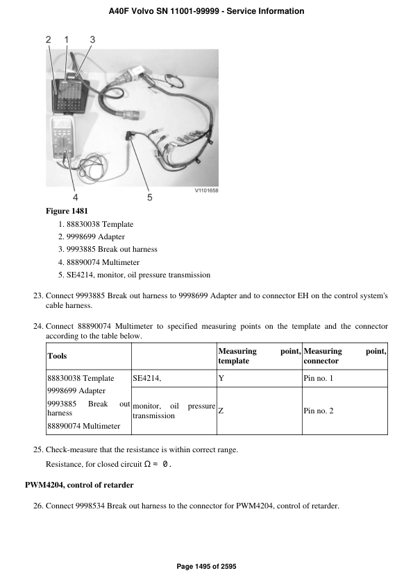 Volvo A40F Articulated Dump Truck Repair Service Manual (SN 11001-99999) Workshop Guide