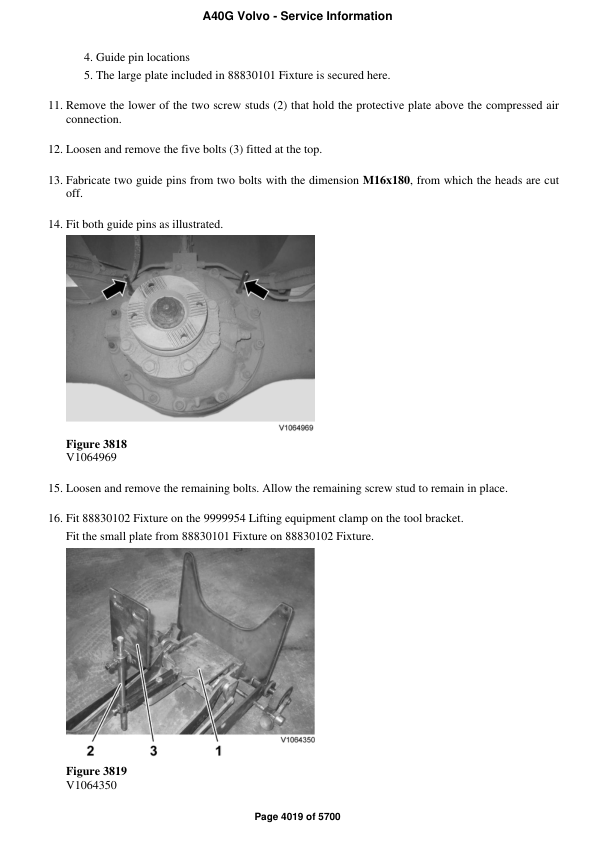 Volvo A40G Articulated Dump Truck Repair Service Manual Workshop Guide