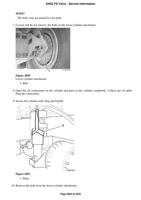 Volvo A40G FS Articulated Dump Truck Repair Service Manual Workshop Guide