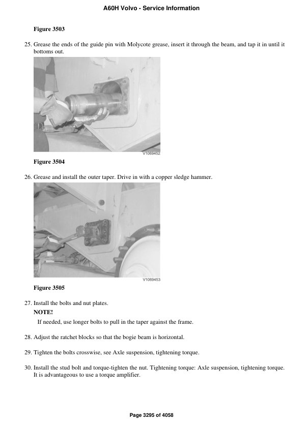 Volvo A60H Articulated Dump Truck Repair Service Manual Workshop Guide