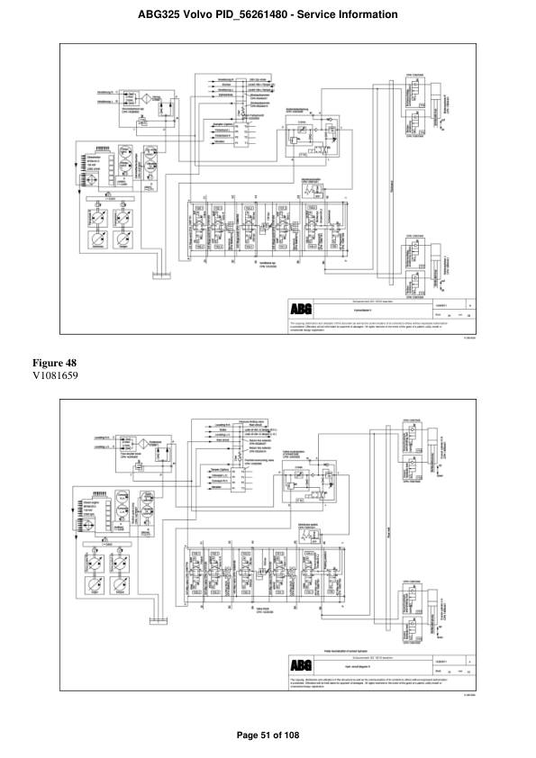 Volvo ABG325 Pavers Repair Service Manual Workshop Guide