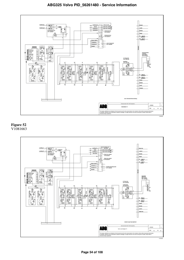 Volvo ABG325 Pavers Repair Service Manual Workshop Guide