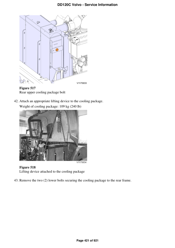 Volvo DD120C Asphalt Compactors Repair Service Manual Workshop Guide