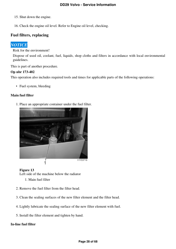 Volvo DD29 Asphalt Compactors Repair Service Manual Workshop Guide