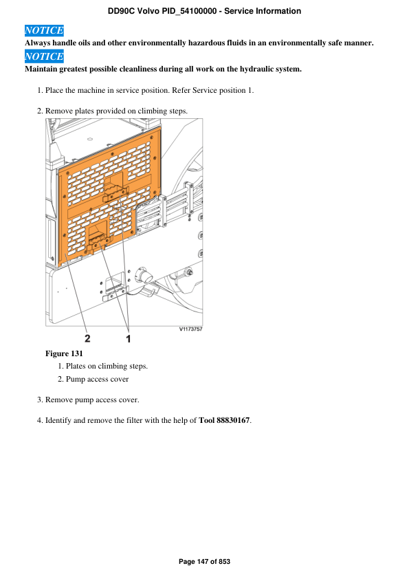Volvo DD90C Asphalt Compactors Repair Service Manual Workshop Guide