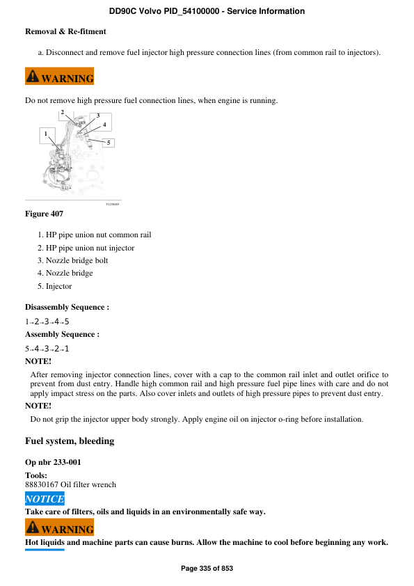 Volvo DD90C Asphalt Compactors Repair Service Manual Workshop Guide