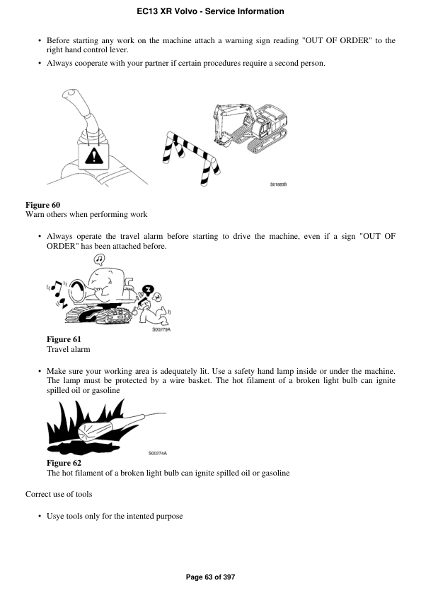 Volvo EC13 XR Compact Excavator Repair Service Manual Workshop Guide