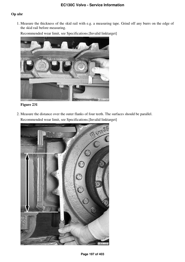 Volvo EC130C Excavator Repair Service Manual Workshop Guide