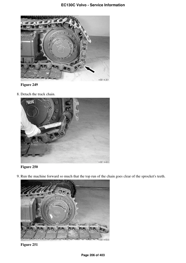 Volvo EC130C Excavator Repair Service Manual Workshop Guide
