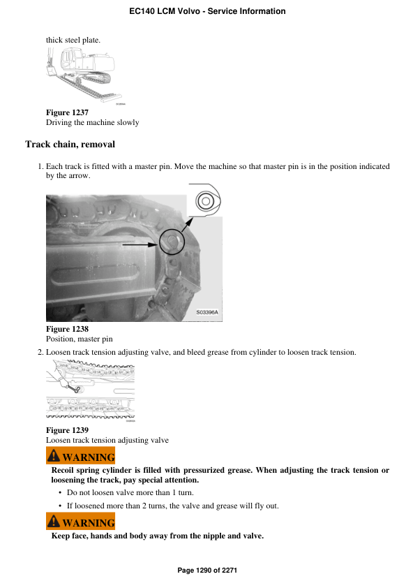 Volvo EC140 LCM Excavator Repair Service Manual Workshop Guide