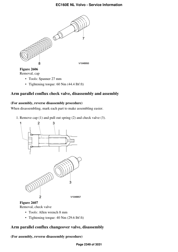 Volvo EC160E NL Excavator Repair Service Manual Workshop Guide