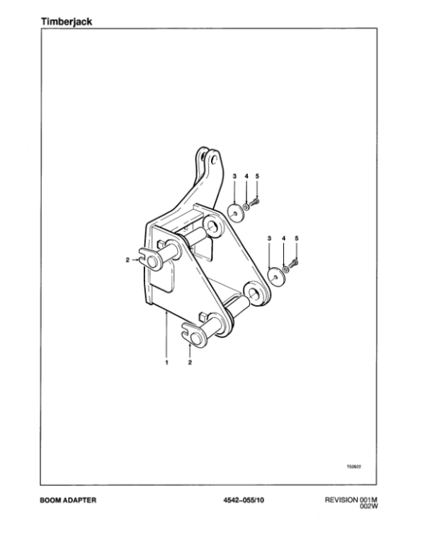 Timberjack S586 Felling Heads (SN 980812-) Parts Catalog Manual – WCF291195 Workshop Guide