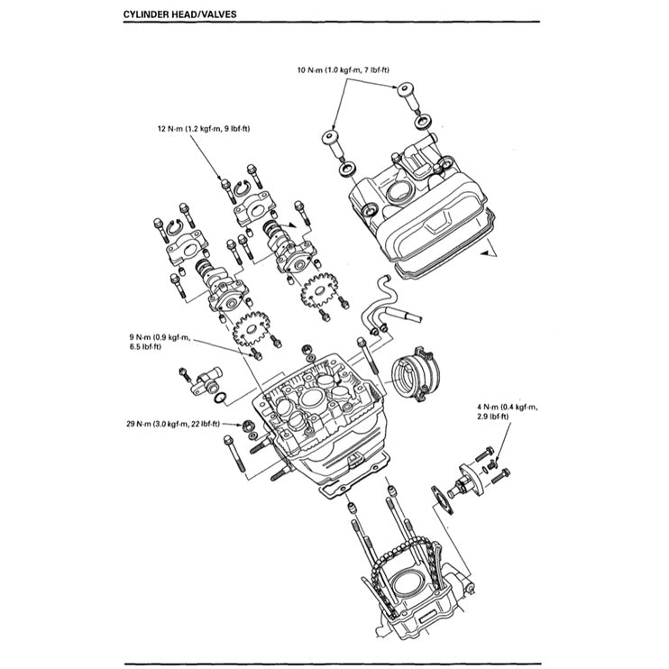 HONDA CBR150R 2002-2012 Full Manual Set – Repair & Maintenance Manual and Spare Parts Catalog and User Handbook
