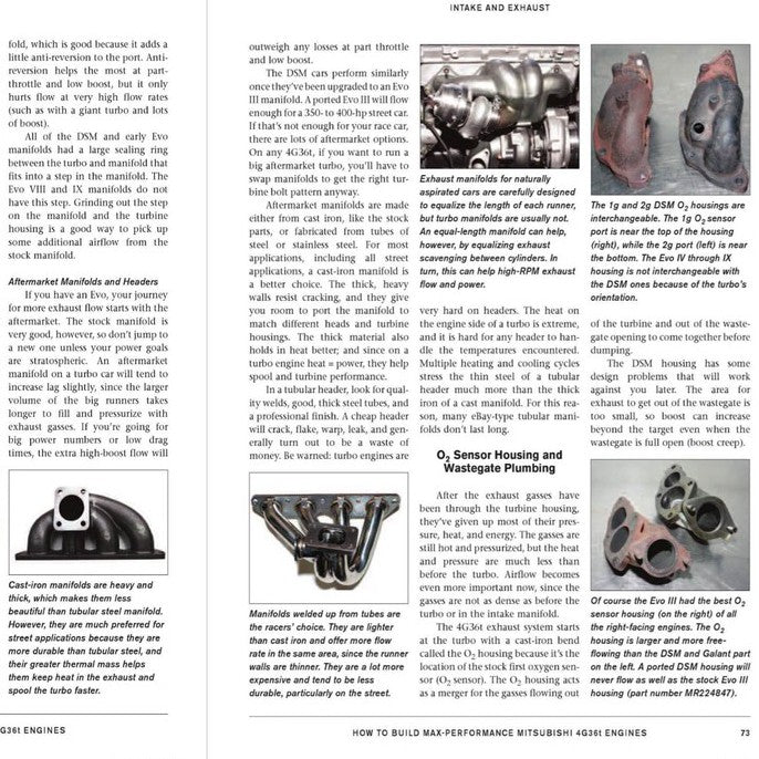 4G63 - HOW TO BUILD MAX-PERFORMANCE MITSUBISHI 4G63T ENGINE 2009 Full Manual Set – R. BOWEN - SA148