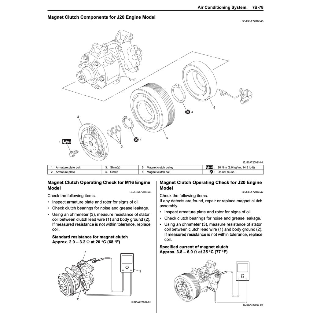 SUZUKI GRAND VITARA 2006-2014 Full Manual Set – Repair & Maintenance Manual