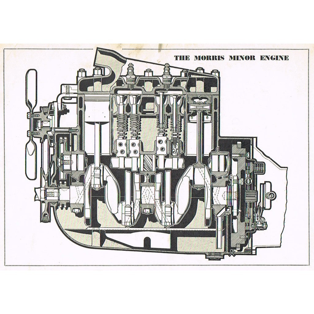 [CLASSIC] MORRIS MINOR "MM" SERIES SPLIT-SCREEN 1948-1952 Full Manual Set – Repair & Maintenance Manual