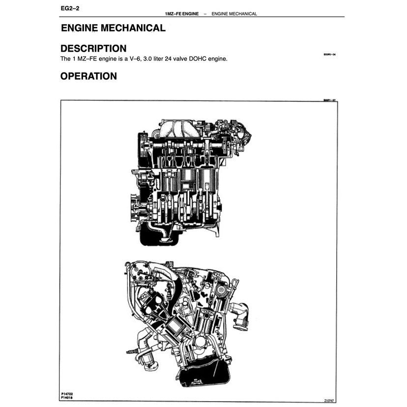 TOYOTA CAMRY ACV20 1997-2001 Full Manual Set – Repair & Maintenance Manual