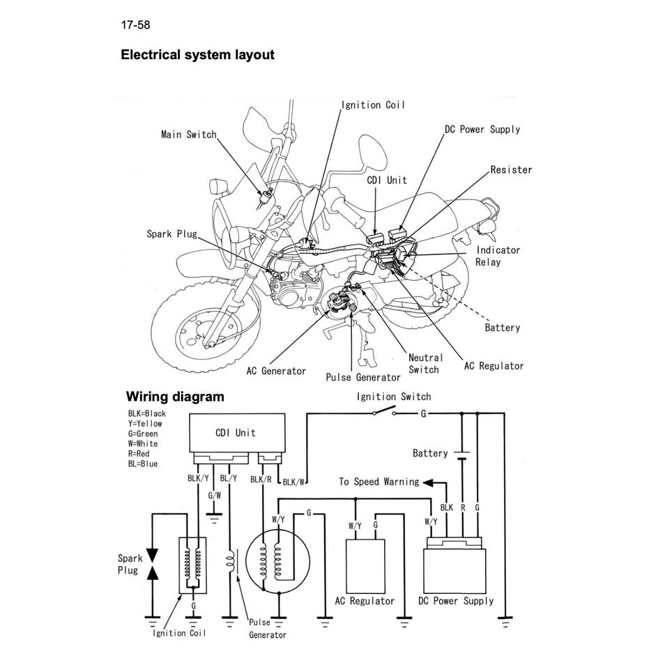 HONDA MONKEY / GORILLA Z50J 2008 Full Manual Set – Repair & Maintenance Manual