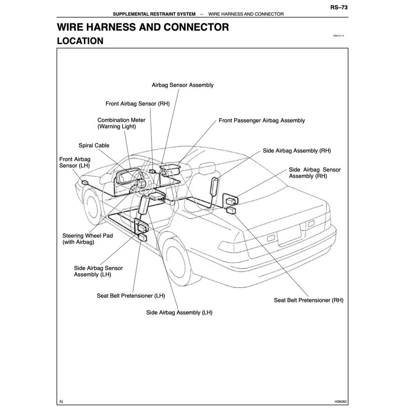 TOYOTA CAMRY ACV20 1997-2001 Full Manual Set – Repair & Maintenance Manual