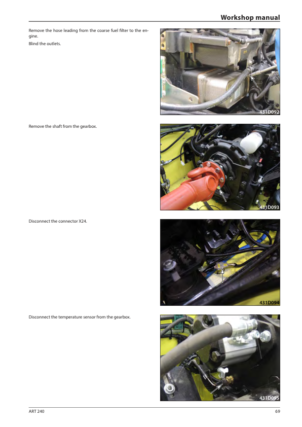Ammann ART 240 Pneumatic Roller Workshop Repair Manual Workshop Guide